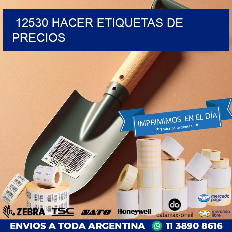 12530 HACER ETIQUETAS DE PRECIOS