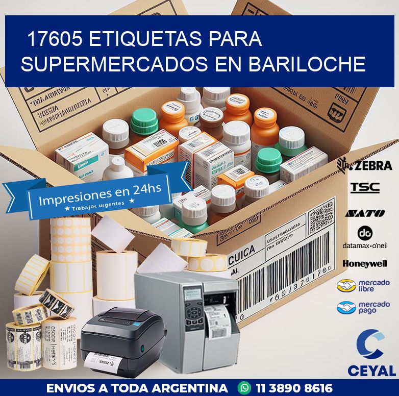 17605 ETIQUETAS PARA SUPERMERCADOS EN BARILOCHE