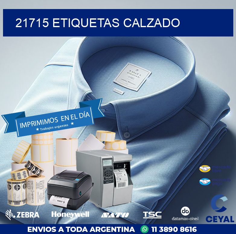 21715 ETIQUETAS CALZADO