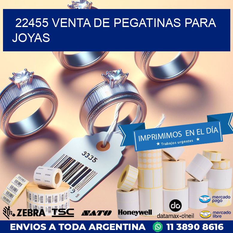 22455 VENTA DE PEGATINAS PARA JOYAS