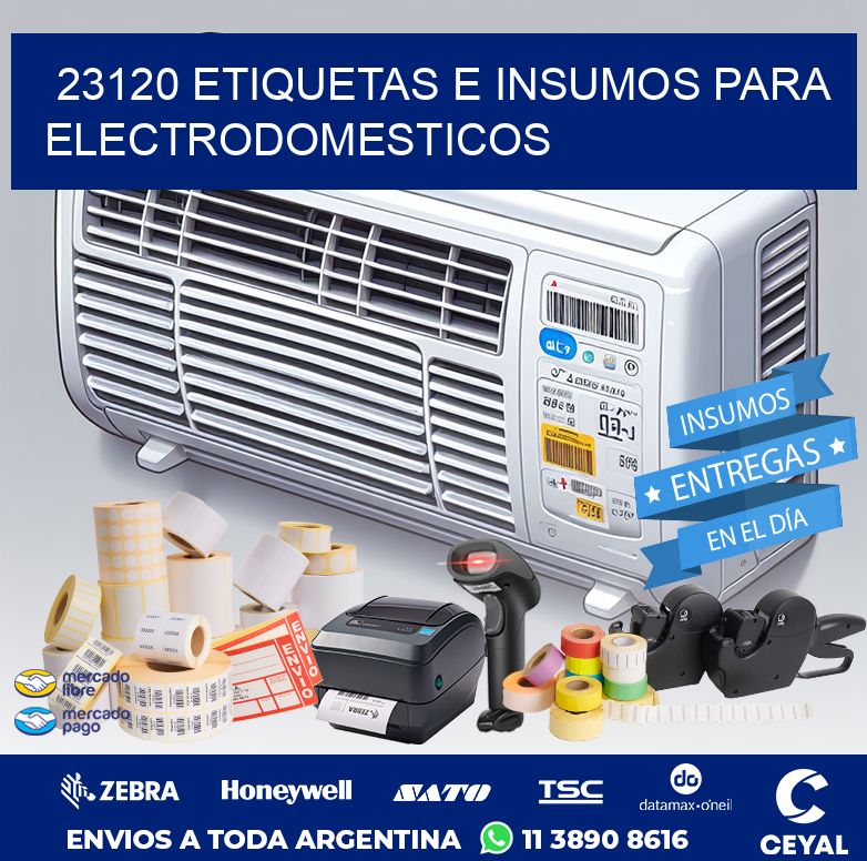 23120 ETIQUETAS E INSUMOS PARA ELECTRODOMESTICOS