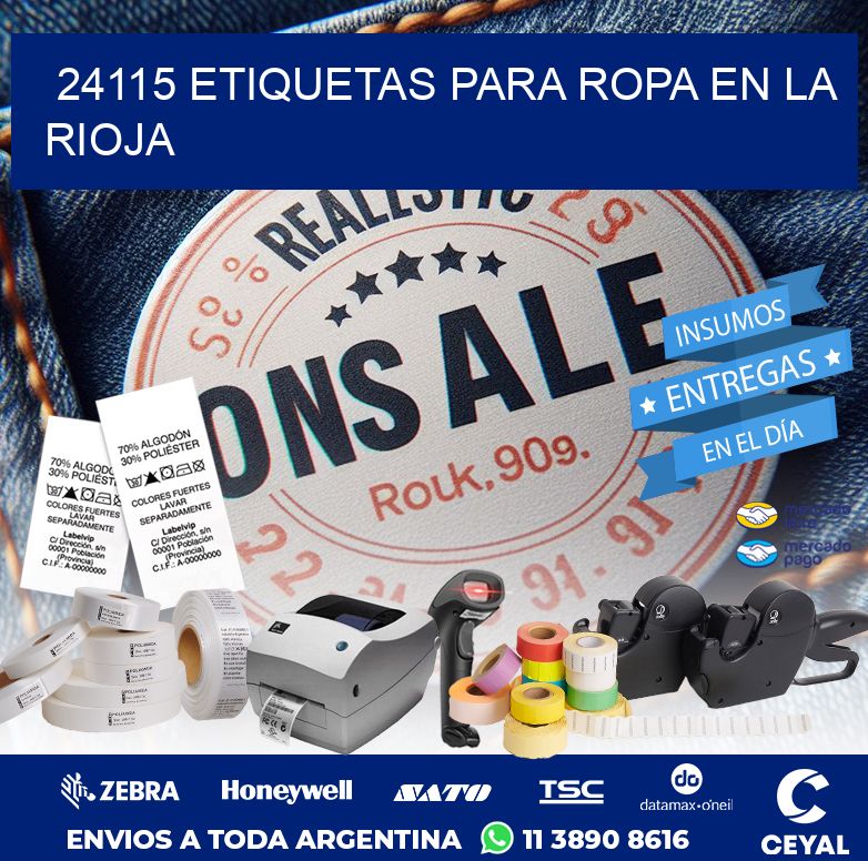 24115 ETIQUETAS PARA ROPA EN LA RIOJA