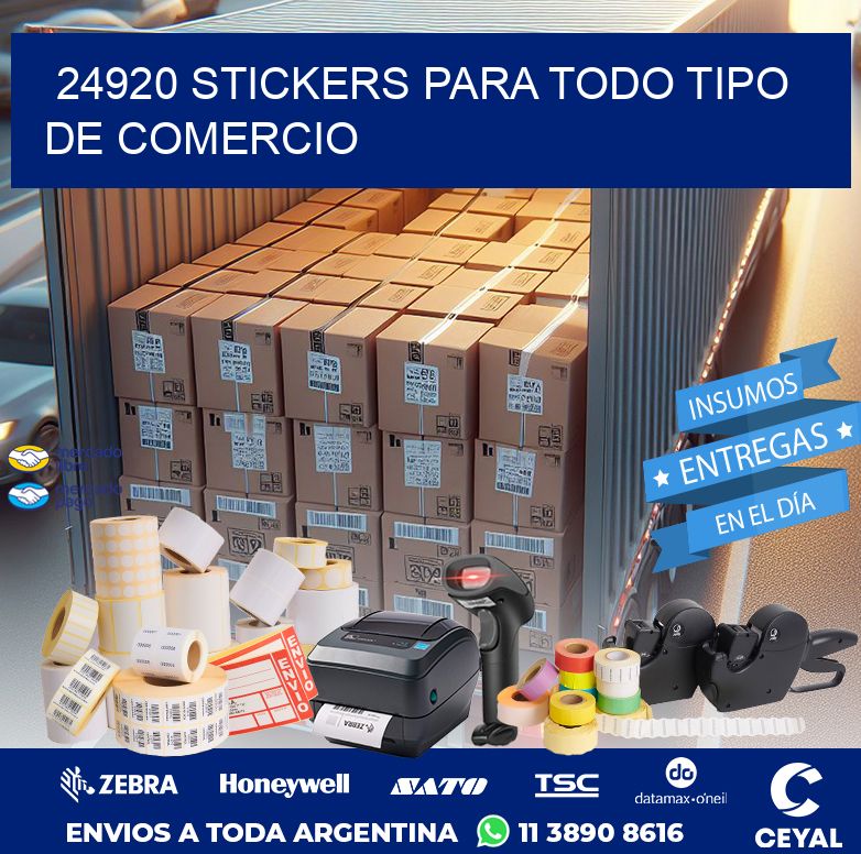 24920 STICKERS PARA TODO TIPO DE COMERCIO