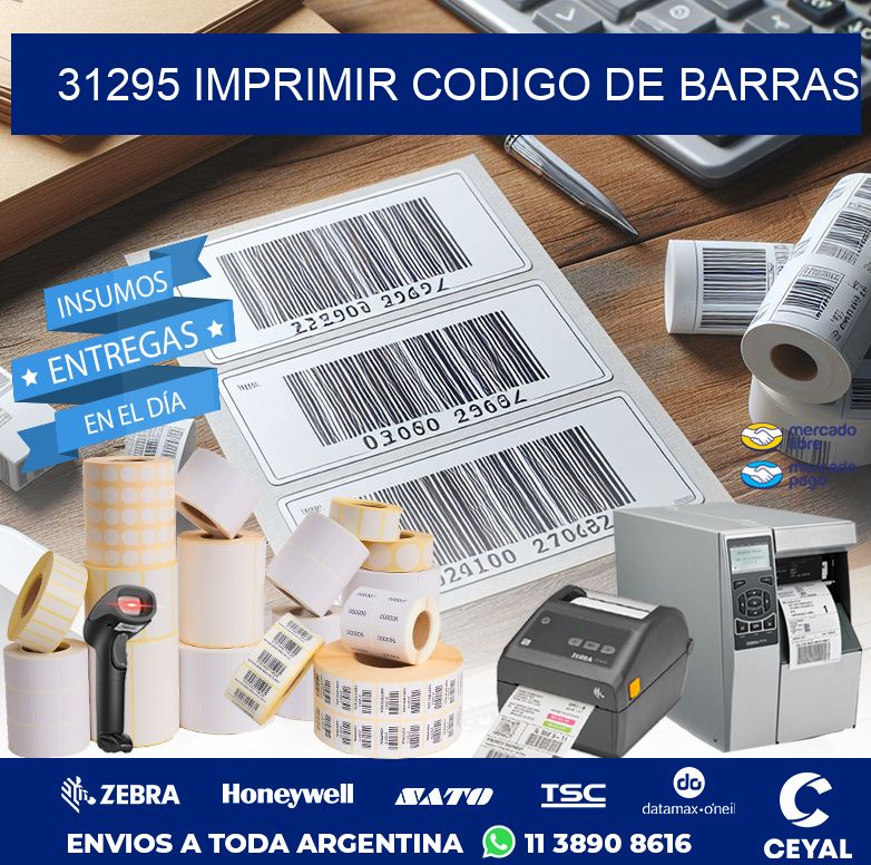 31295 IMPRIMIR CODIGO DE BARRAS