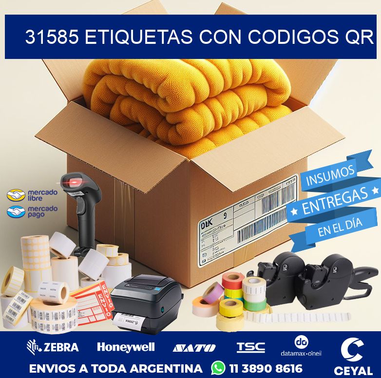31585 ETIQUETAS CON CODIGOS QR