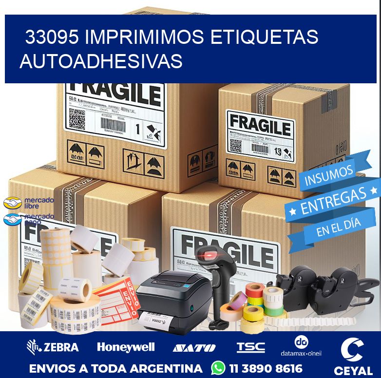 33095 IMPRIMIMOS ETIQUETAS AUTOADHESIVAS