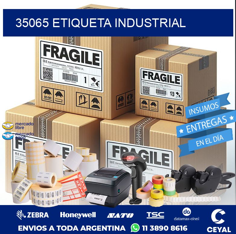 35065 ETIQUETA INDUSTRIAL