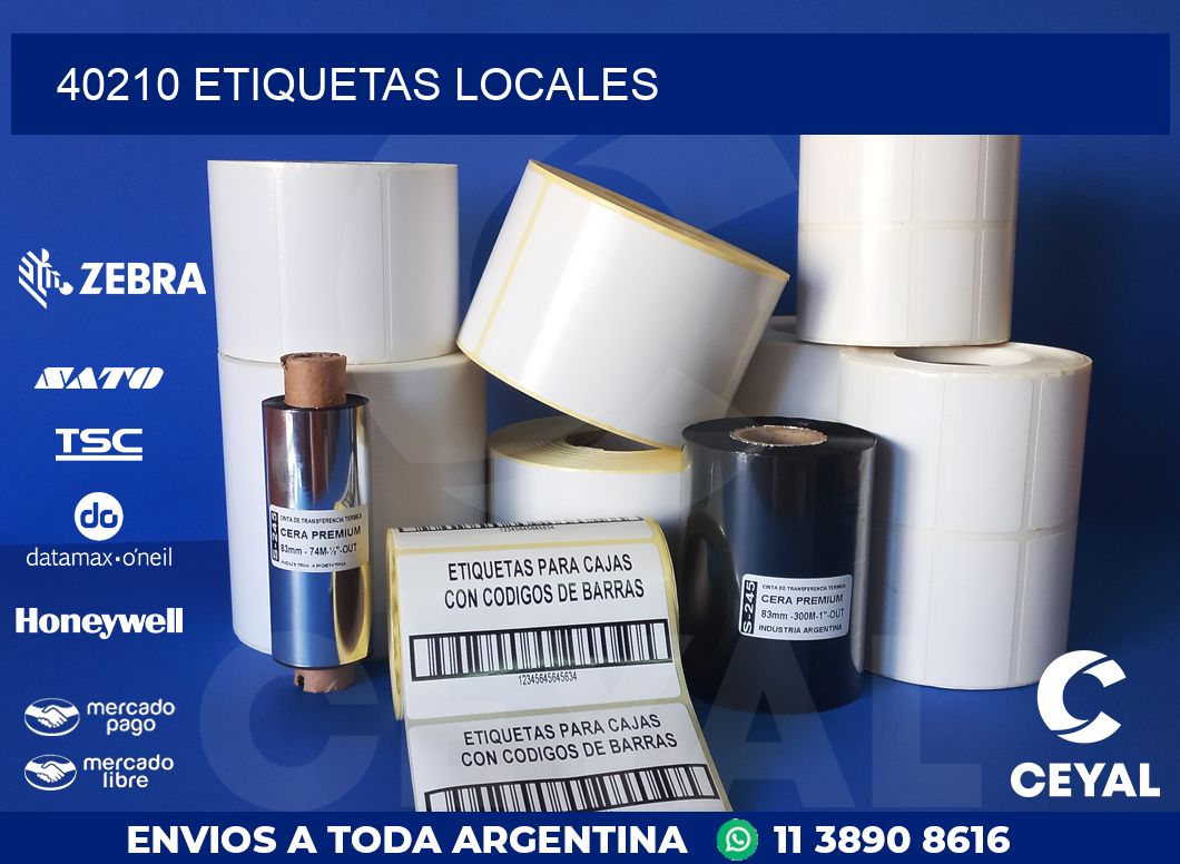 40210 ETIQUETAS LOCALES