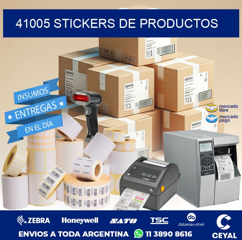 41005 STICKERS DE PRODUCTOS