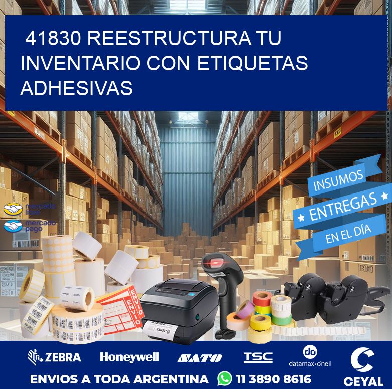 41830 REESTRUCTURA TU INVENTARIO CON ETIQUETAS ADHESIVAS