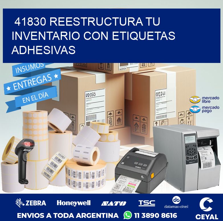 41830 REESTRUCTURA TU INVENTARIO CON ETIQUETAS ADHESIVAS