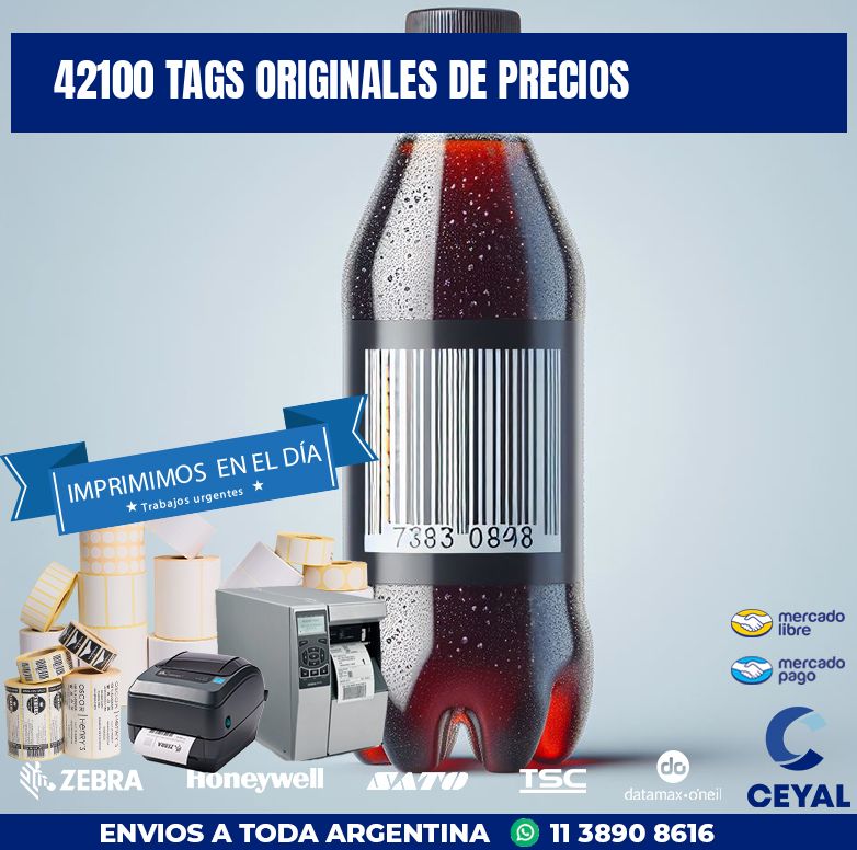 42100 TAGS ORIGINALES DE PRECIOS