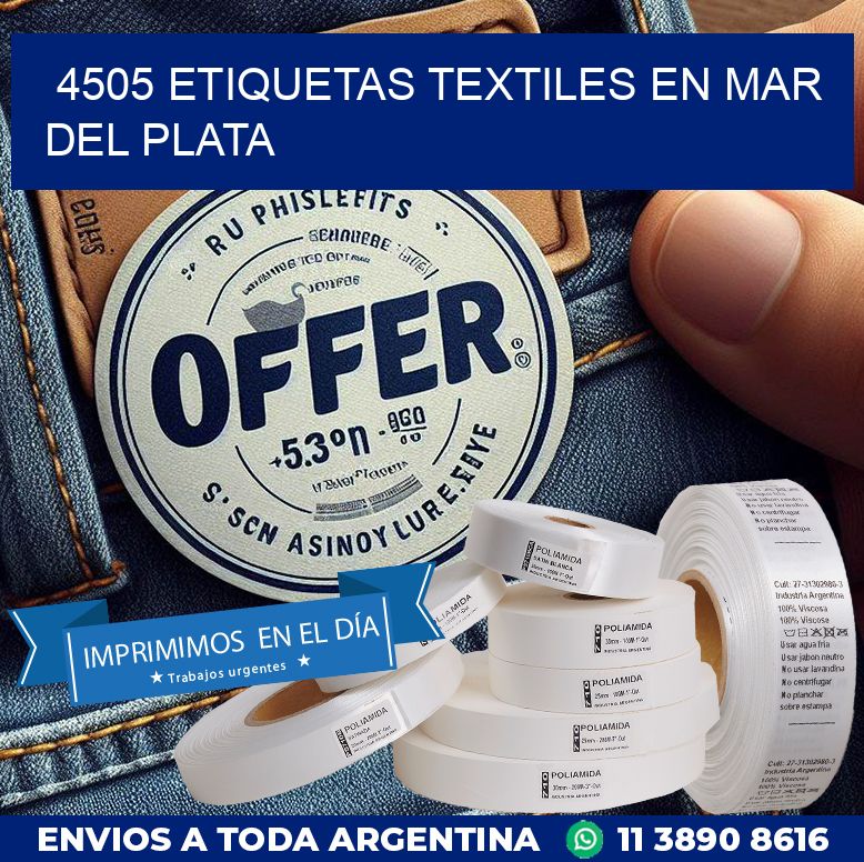 4505 ETIQUETAS TEXTILES EN MAR DEL PLATA