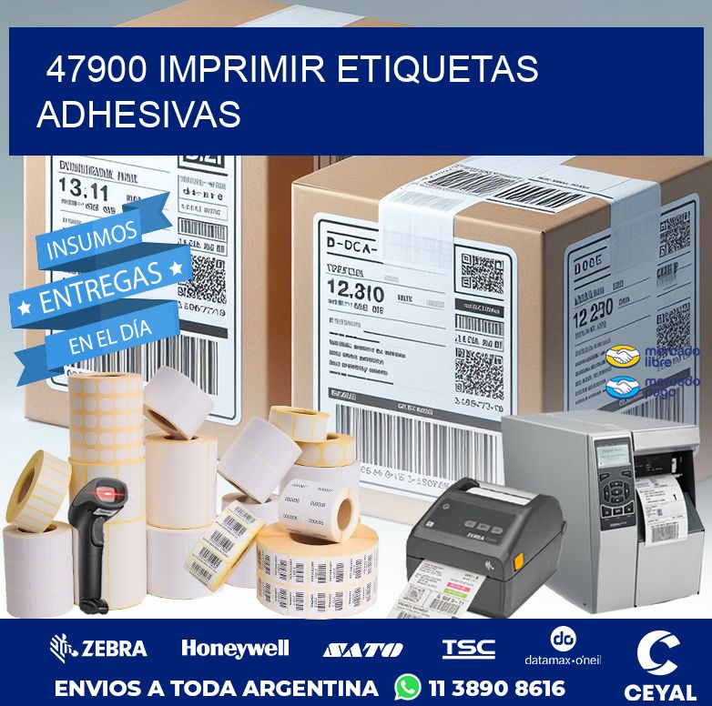 47900 IMPRIMIR ETIQUETAS ADHESIVAS