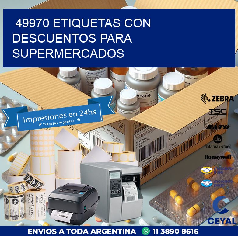 49970 ETIQUETAS CON DESCUENTOS PARA SUPERMERCADOS