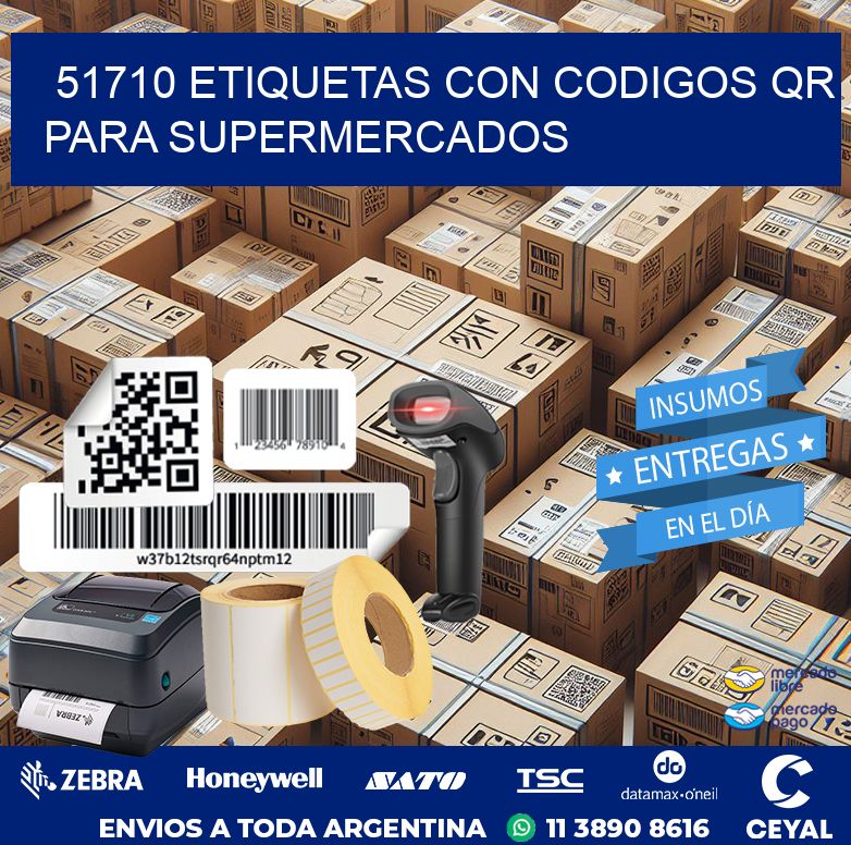 51710 ETIQUETAS CON CODIGOS QR PARA SUPERMERCADOS