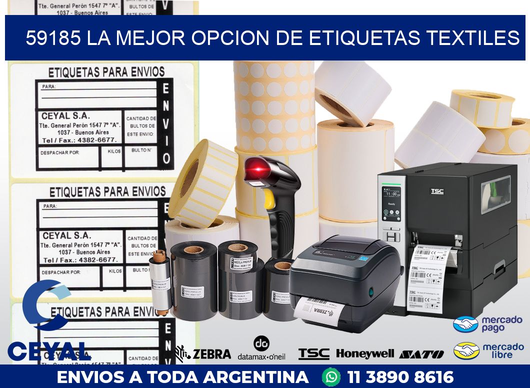 59185 LA MEJOR OPCION DE ETIQUETAS TEXTILES