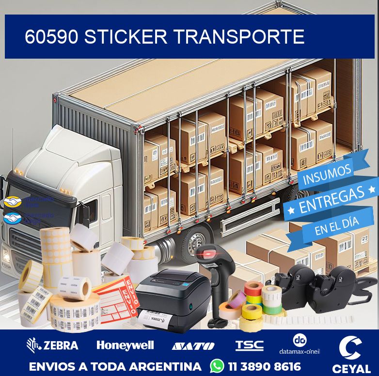 60590 STICKER TRANSPORTE