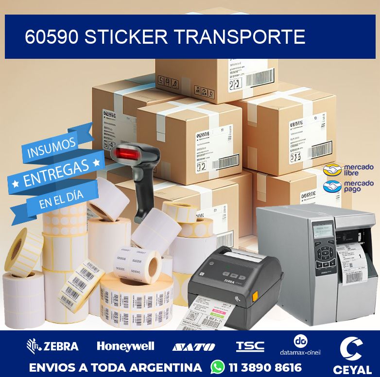 60590 STICKER TRANSPORTE