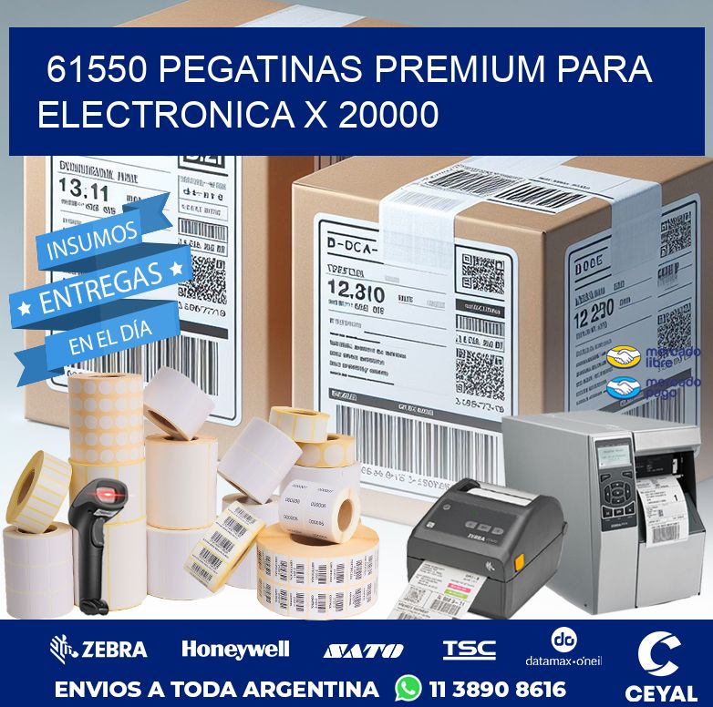 61550 PEGATINAS PREMIUM PARA ELECTRONICA X 20000
