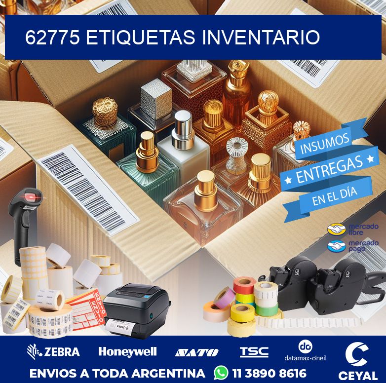 62775 ETIQUETAS INVENTARIO