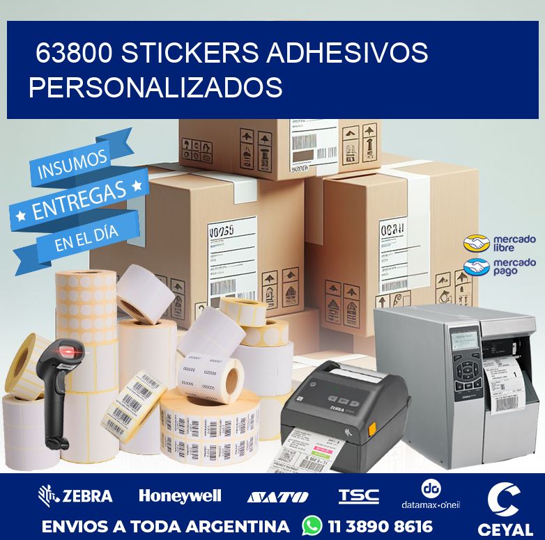 63800 STICKERS ADHESIVOS PERSONALIZADOS