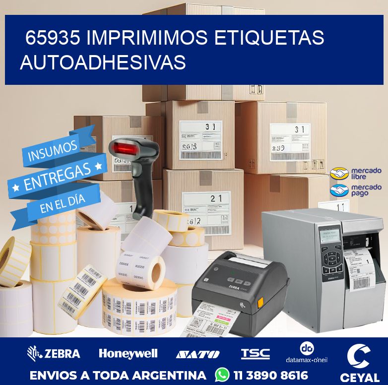 65935 IMPRIMIMOS ETIQUETAS AUTOADHESIVAS