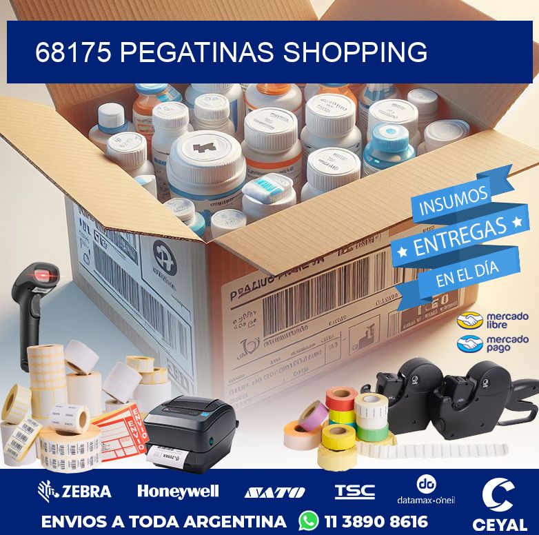 68175 PEGATINAS SHOPPING