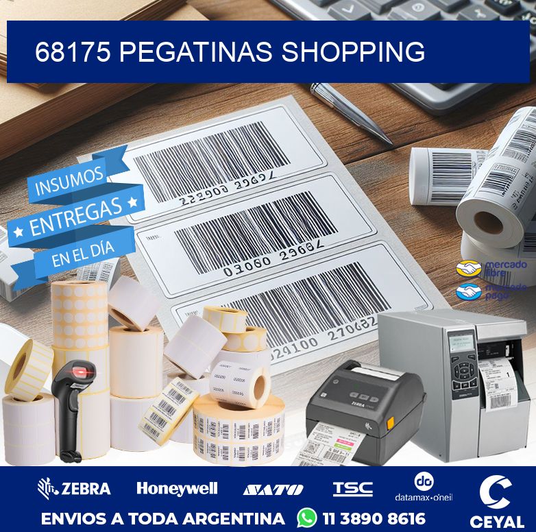 68175 PEGATINAS SHOPPING