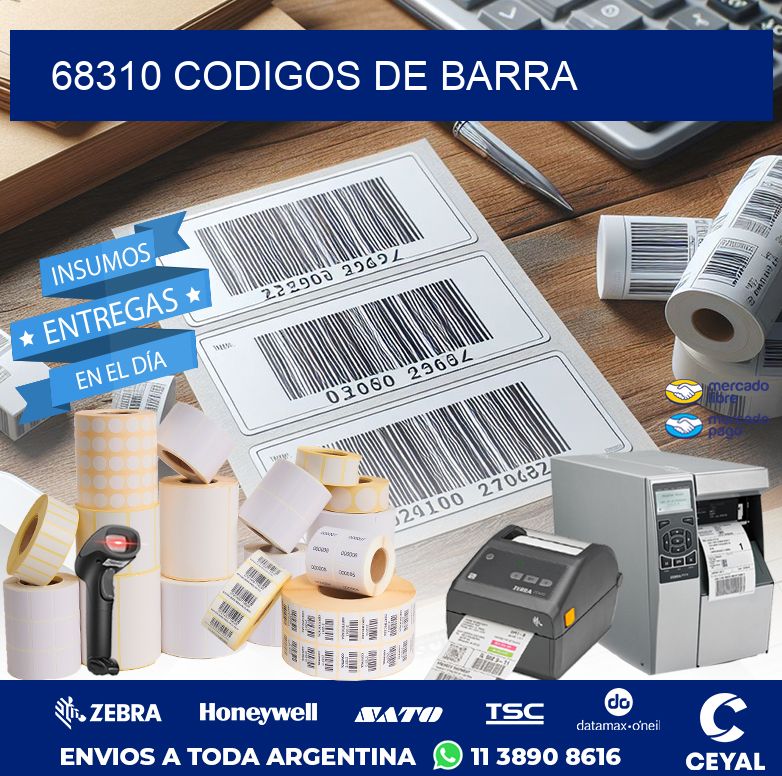 68310 CODIGOS DE BARRA