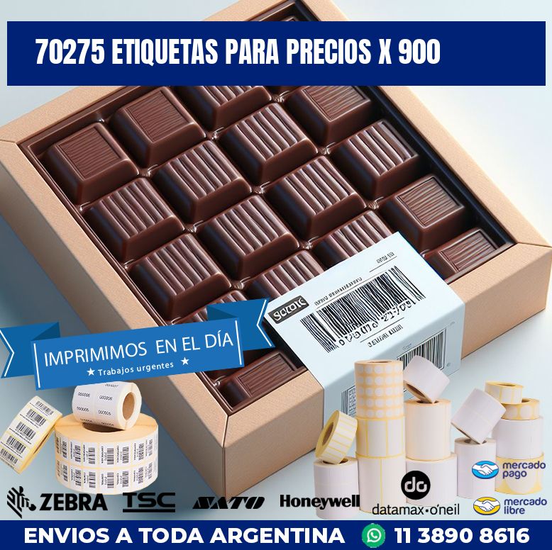 70275 ETIQUETAS PARA PRECIOS X 900