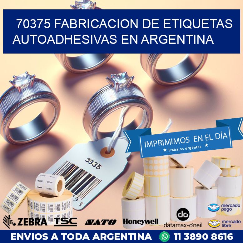 70375 FABRICACION DE ETIQUETAS AUTOADHESIVAS EN ARGENTINA