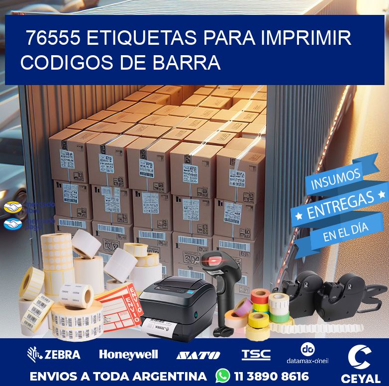 76555 ETIQUETAS PARA IMPRIMIR CODIGOS DE BARRA