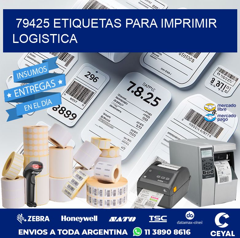 79425 ETIQUETAS PARA IMPRIMIR LOGISTICA