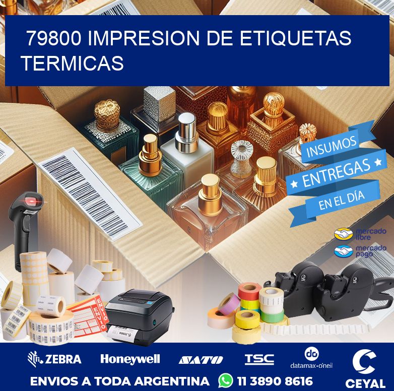 79800 IMPRESION DE ETIQUETAS TERMICAS