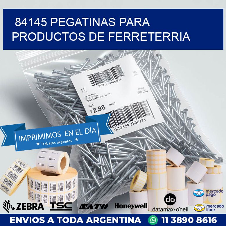 84145 PEGATINAS PARA PRODUCTOS DE FERRETERRIA