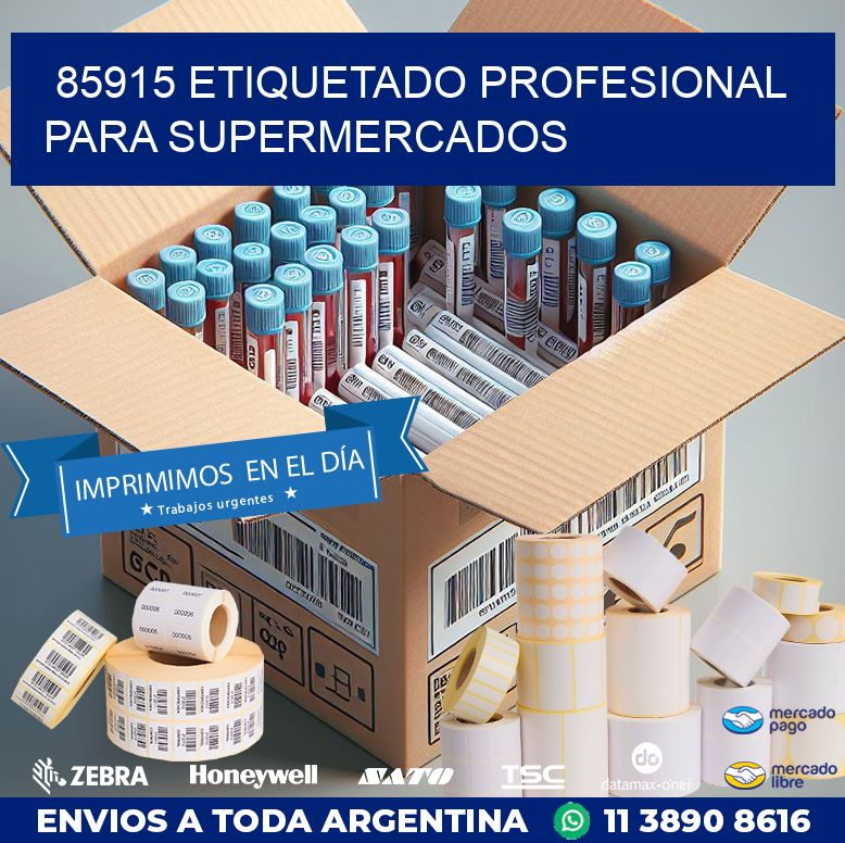 85915 ETIQUETADO PROFESIONAL PARA SUPERMERCADOS