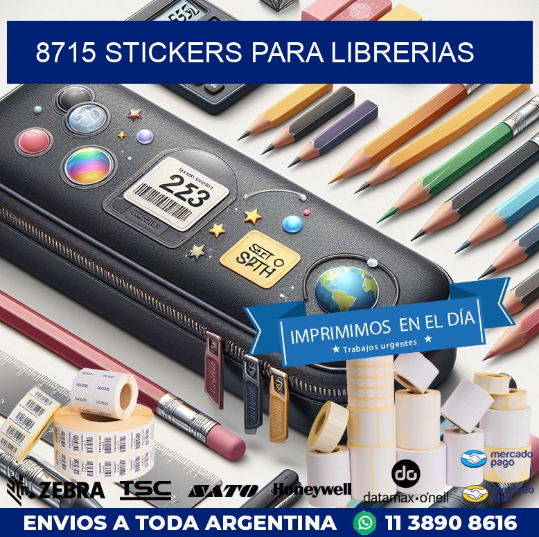 8715 STICKERS PARA LIBRERIAS