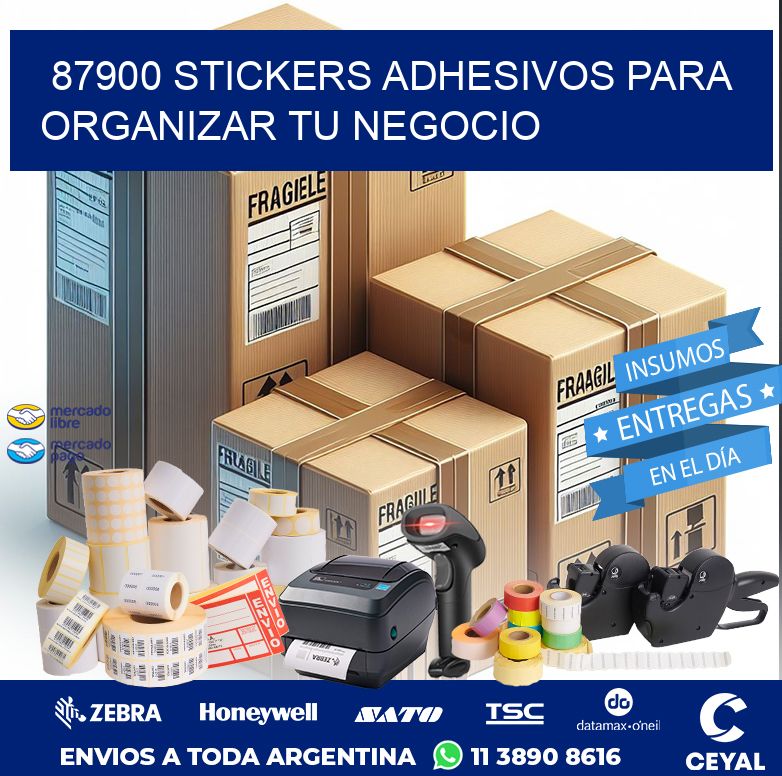 87900 STICKERS ADHESIVOS PARA ORGANIZAR TU NEGOCIO