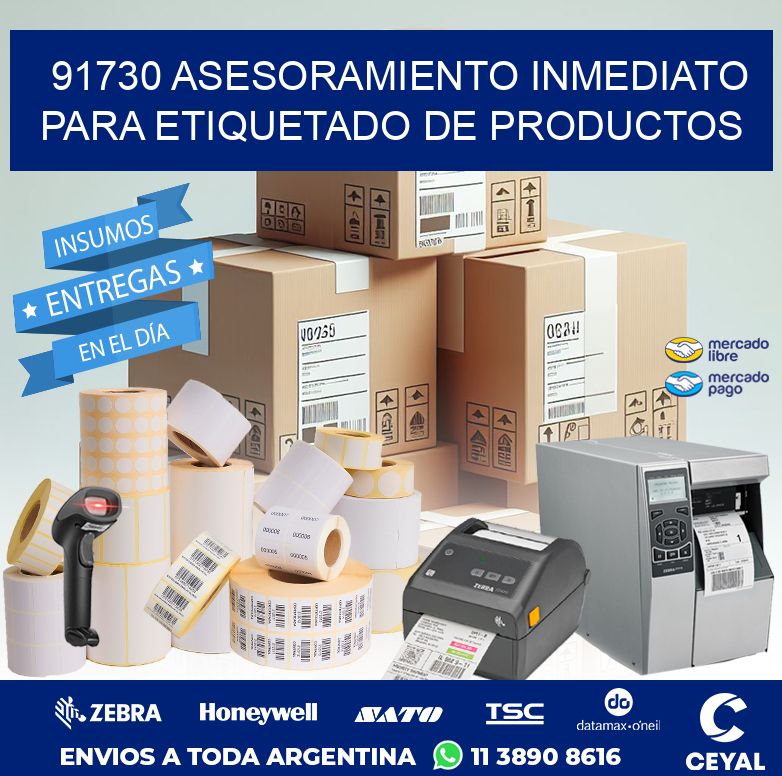 91730 ASESORAMIENTO INMEDIATO PARA ETIQUETADO DE PRODUCTOS
