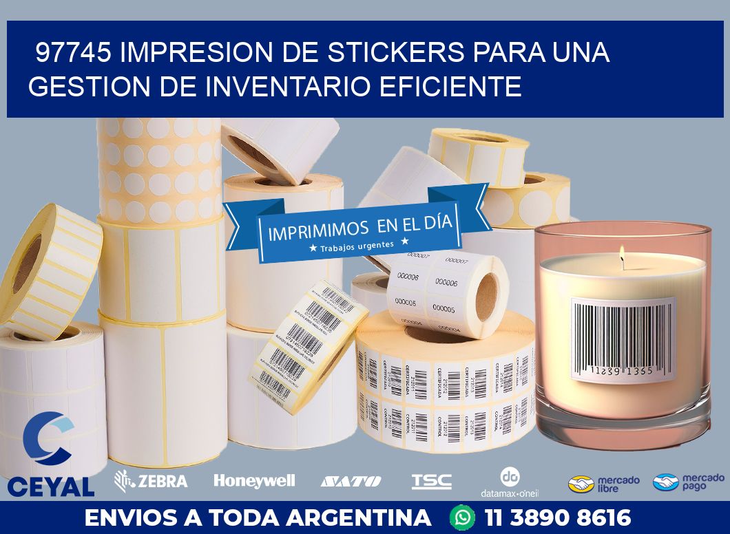 97745 IMPRESION DE STICKERS PARA UNA GESTION DE INVENTARIO EFICIENTE