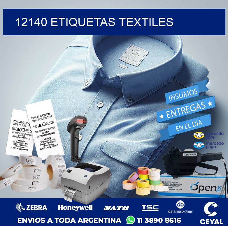 12140 ETIQUETAS TEXTILES
