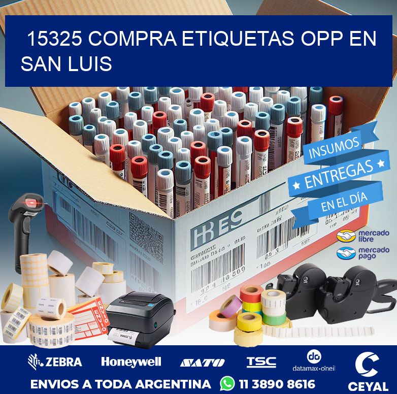 15325 COMPRA ETIQUETAS OPP EN SAN LUIS