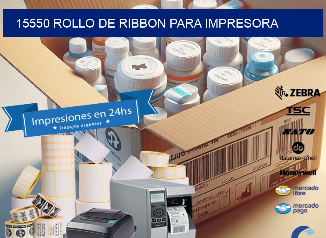 15550 ROLLO DE RIBBON PARA IMPRESORA