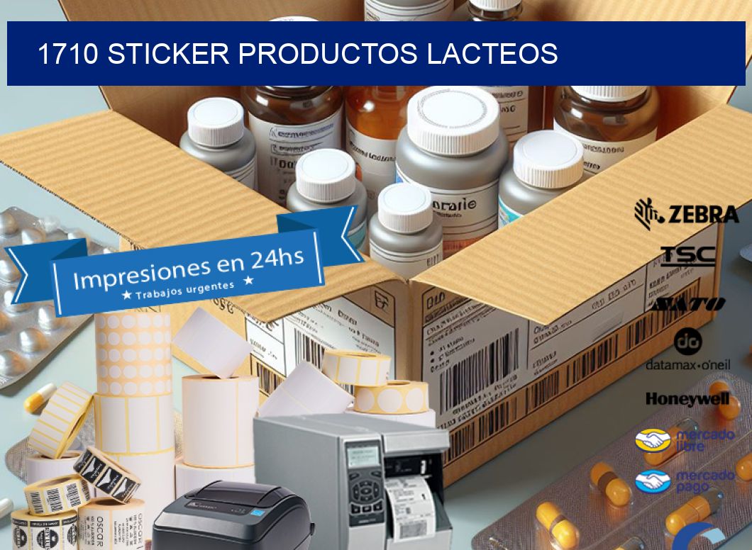 1710 STICKER PRODUCTOS LACTEOS