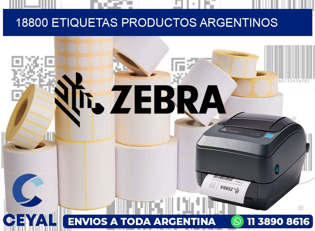 18800 Etiquetas productos argentinos