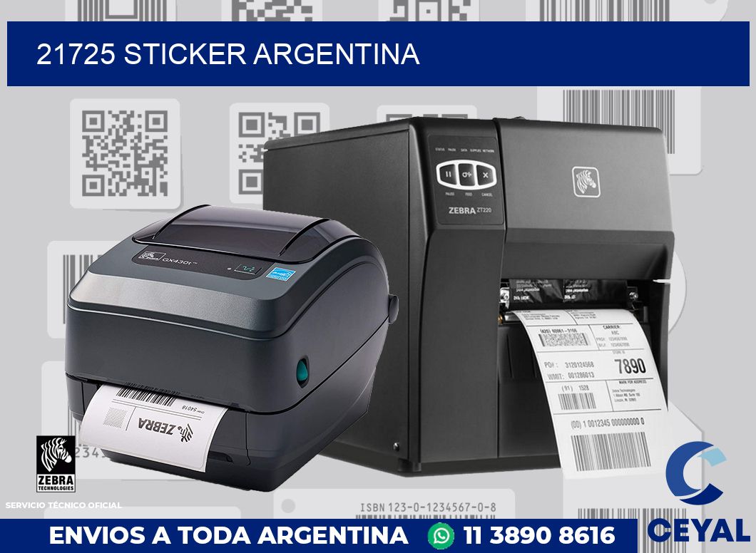 21725 Sticker Argentina