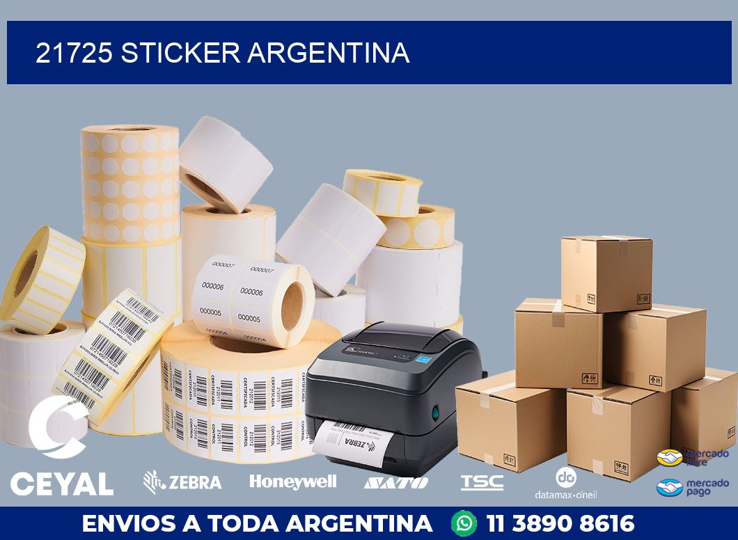 21725 Sticker Argentina