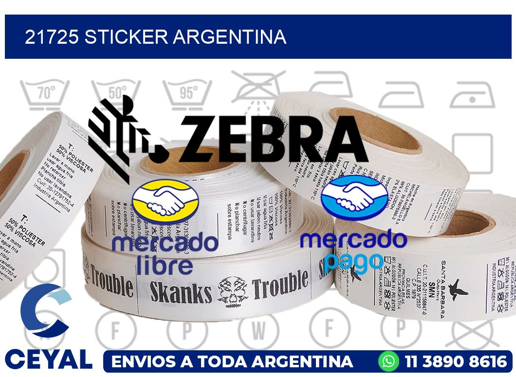 21725 Sticker Argentina