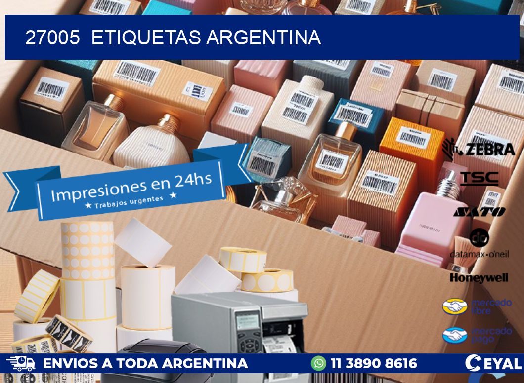 27005  etiquetas argentina
